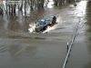 Kelyje Šilutė-Rusnė 25 cm vandens, eismas draudžiamas