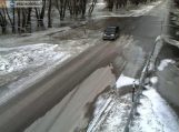 Kelyje Šilutė–Rusnė 9 cm vandens, eismas leidžiamas