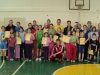 Vilkyčių mokykloje sportuoja ne tik mokiniai, bet ir jų tėveliai. Vilkyčių mokykloje sportuoja ne tik mokiniai, bet ir jų tėveliai.
