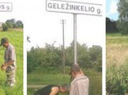 Gyvenvietėse pradėta žymėti gatves