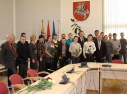 Pagerbti geriausi Savivaldybės sportininkai ir jų treneriai