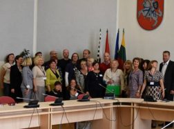 Šilutės Pamario pagrindinės mokyklos projekto partneriai viešėjo savivaldybėje