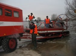 Plaušvarių kaimo užlietose pievose nuskendo vietos gyventojas
