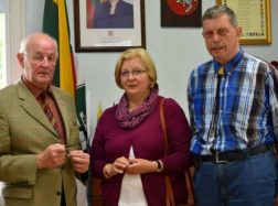 Svečių iš Beverštedto apsilankymas savivaldybėje