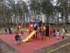 Traksėdžiuose įrengta nauja vaikų žaidimų aikštelė