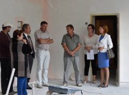 Savivaldybės vadovai apžiūrėjo remontuojamas švietimo įstaigas