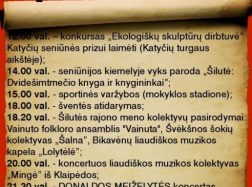 Katyčių miestelio šventė „Ir piliakalniai kalba…“