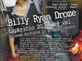 Dovanojame bilietus į gyvo garso Billy Ryan Droze koncertą