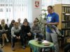 Marijus Budraitis savo kūrybą pristatė Traksėdžių moksleiviams Marijus Budraitis savo kūrybą pristatė Traksėdžių moksleiviams