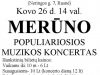 Koncertas: Rusnėje koncertuos Merūnas