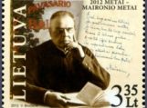 Išleidžiamas pašto ženklas Maironiui