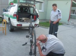 Traksėdiškis neteko keturių dviračių