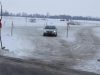 Policija įspėja: automobiliais važiuoti ant potvynio ledo ypač pavojinga