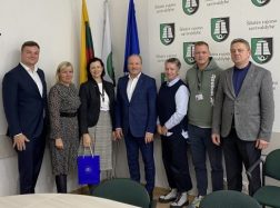 Lietuvos Raudonojo Kryžiaus atstovų vizitas Savivaldybėje