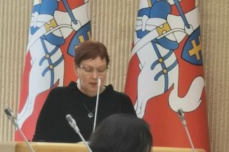 Seime vykusioje konferencijoje – V. Griškevičienės pranešimas