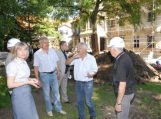 Savivaldybės vadovų vizitas į renovuojamus objektus