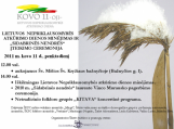 Kovo 11-osios – Lietuvos nepriklausomybės atkūrimo dienos paminėjimas Šilutėje