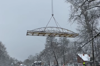 Geltonasis tiltas nukeltas