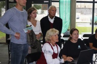 Į Pagėgius atvykęs furgonėlis „Cookie Truck“ džiugino įvairiausiomis veiklomis