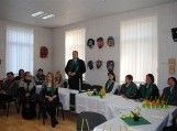 Pagėgių savivaldybės mero Virginijaus Komskio sveikinimo žodžiai Pagėgių krašto literatams bei renginio svečiams.