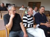 Daugiausiai klausimų ir kitokios informacijos merui pateikė R.Jaruškevičius (viduryje)
