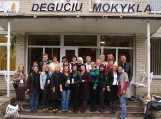 Lietuvos, Turkijos, Ispanijos, Čekijos ir Slovėnijos mokytojai, susitikimo dalyviai. Nuotraukos Degučių pagrindinės mokyklos
