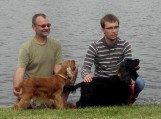 Rusnėje grožį demonstravo šunys
