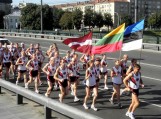 XXI tradicinis tarptautinis estafetinis bėgimas „Baltijos kelias“. Nuotraukos Edvardo Lukošiaus