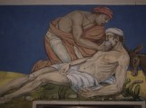 Šilutės M. Liuterio evangelikų liuteronų bažnyčios freska „Gailestingasis samarietis“ 2002 m.