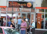 Gandai apie "Swedbank" bankrotą sukėlė paniką