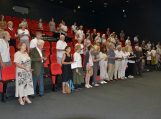 4 - 2020-08-07 - Konferencija pradėta tylos minute pagerbiant amžinybėn išėjusį doc. dr. Vaclovą Bagdonavičių ir sugiedant Vydūno draugijos himną „Lietuvių giesmė“