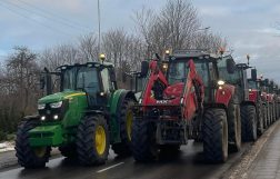 traktoriu protestas