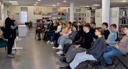 Parodos „Šaligreta“ pristatymas. Nuotraukų autorė – Asta Andrulienė